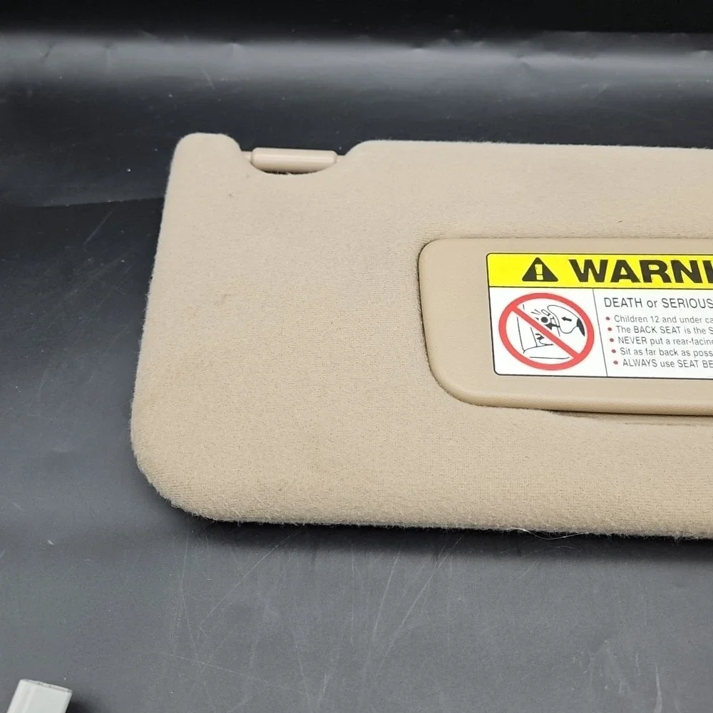 1999-2004 Acura RL Pair Sun Visors Left Right Genuine OEM Light Brown‎